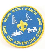 Vintage 2001 SHAC Cub Adventure Bovay Ranch Boy Scouts Twill BSA Camp Patch - £7.12 GBP