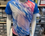 YONEX Men&#39;s Badminton T-Shirts Sports Top Apparel Blue [95/US:XS] NWT 81... - $40.41