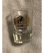NORTHERN COLORADO  BEARS FOOTBALL  Shot Glass  Greeley, Colorado   NICE ... - $247.01 MXN