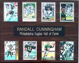 Frames, Plaques and More Randall Cunningham Philadelphia Eagles 8-Card 12x15 Che - £25.94 GBP