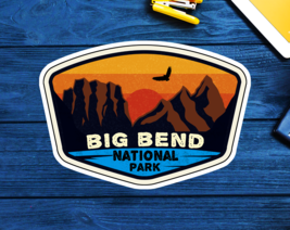 Big Bend National Park Texas Travel Sticker Decal 3.75&quot; Vinyl - £4.18 GBP