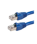 Monoprice 8603 CAT6A 24AWG STP D CABLE_ 30FT BLUE - $46.96