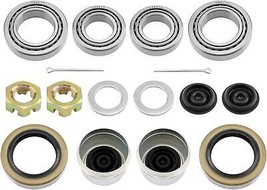 L68149 L44649 Trailer Axle Hub Bearings Kit with 171255TB Grease Seals, ... - £30.44 GBP