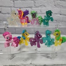 My Little Pony MLP FIM Mini Figures Lot Of 9 Cadence Rarity Clear Glitte... - $24.74