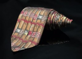 Robert Talbott Tobacco Lounge Bar Luxury Silk Tie - £34.75 GBP