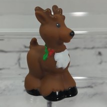 Fisher Price Little People Christmas Reindeer for Santa Sleigh Holly - $9.89