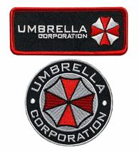 Miltacusa Umbrella Company Costume Patch [2PC - Iron on Sew on] - £10.95 GBP