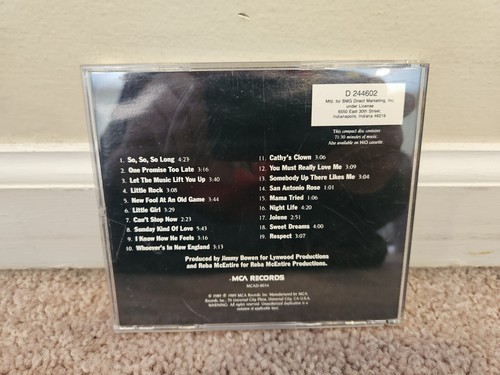 Reba Live by Reba McEntire (CD, Sep-1989, MCA) Item image 2