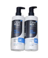2 Pack Dove Men Care Dry Repair Smooth Shea Butter Face Body Cleanser 16... - $33.99