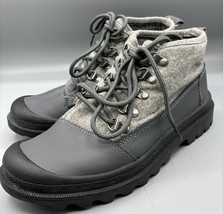 TOMS Cordova Castlerock Women’s Ankle Boots Sz 7.5 Wool Leather Waterproof - $536.91 MXN