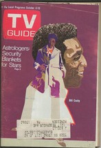 ORIGINAL Vintage October 4, 1969 TV Guide Bill Cosby - £15.56 GBP