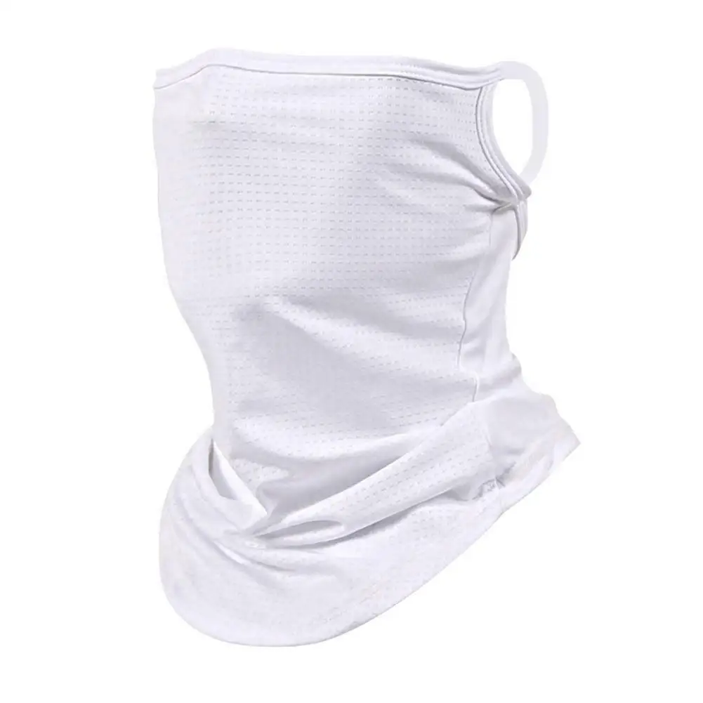 Cycling ana  Face Cover Half Mask Hang-Ear Ice Silk Neck Gaiter Cool  Scarf  Run - $36.63