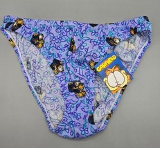 VINTAGE Garfield The Cat Purple Womens Bikini Panties/Underwear Size 7 -... - $16.82