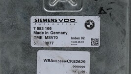 Bmw 135I 335I 535I N54 Engine Control Module Computer Ecu Ecm Pcm 7553166 image 4