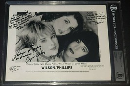 WILSON PHILLIPS SIGNED PHOTO WENDY CARNIE CHYNNA 1990 1ST AUTOGRAPH JSA ... - $489.99