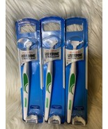 Listerine Ultraclean Access Snap-On Flosser Kit Lot Of 3 - £15.67 GBP