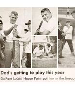 1965 DuPont Lucite House Paint Advertisement Outside Wood Masonry DWII15 - $545.74 MXN