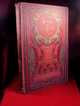 Autour De La Lune Illustre Jules Verne with Republique Francaise book plate - £230.39 GBP