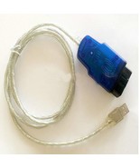 OBD2 USB VCDS VAG-COM Cable For Subaru Audi VW Skoda SEAT - OBDII FTDI F... - £18.87 GBP