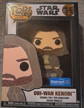 Funko Pop! Pin Star Wars: Obi-Wan Kenobi (Hooded) Walmart Exclusive NEW SEALED - $14.80