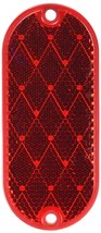 PETERSON MFG Peterson Manufacturing B479R Red Oblong Reflector - £4.62 GBP