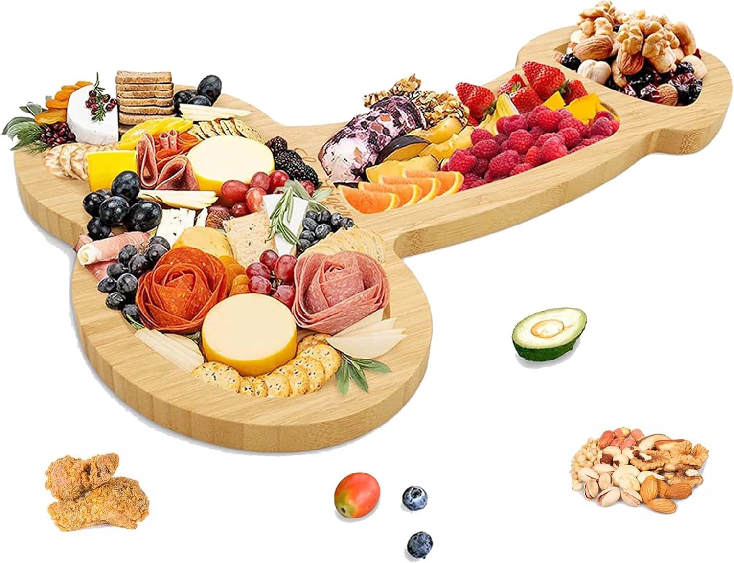 Funny Aperitif Board,Solid Wood Charcuterie Board And Cheese, Large Leng... - $31.99