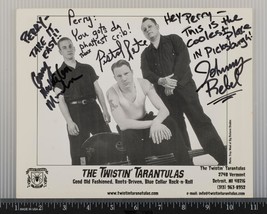 The Twistin&#39; Vogelspinnen Autogramm Signiert 8x10 B&amp;w Promo Promotion Foto Tob - $59.38