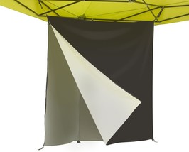 E-Z Up Hstw5Bk Privacy Hang Space, Triangle, 5&#39;X5&#39;X7&#39;, Black Canopy Wall - £60.17 GBP