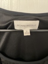 Ronnie Nicole black layered ruffle Dress Women&#39;s Size 8 - £16.65 GBP