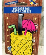 Lagguage Tag. Tropical Drink.  ID travel. Shipping In 24 Hours. 5862 - £78.61 GBP