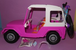 Barbie 2023 Car SUV Jeep Bike HKB06 Vehicle Pink Magenta - £31.45 GBP