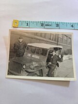 Photo Of Two Military Men In A Military Vehicle Japan Late 1940s Original - $4.95 Photo Of Two Military Men In A Military Vehicle Japan Late 1940s Original - $4.95