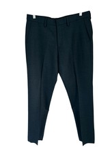 J.Crew Slim Bedford Mens Dress Pants W34 L32 Heather Aqua Blue Wool Blend - $555.02 MXN