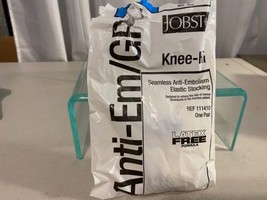 Jobst Regular Large Knee-Hi GP Anti Embolism/AntiEM Elastic Stocking - $9.89