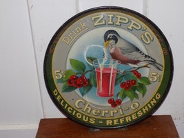 Vintage Drink Zipp’s Cherri-O Metal Serving Tray - $13,563.37 MXN