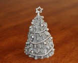 Disney Solid Pewter Christmas Tree 3.5&quot; Maybe Ornament? Heavy 9.5 Ounces - £15.71 GBP