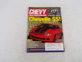 April 2004 Chevy High Performance Chevelle SS! Size Matters: Small-Block Header - £11.18 GBP