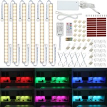 Easy To Install Rgb + 4000K Under Cabinet Led Light That Is Rgbw Color Changing - £62.09 GBP