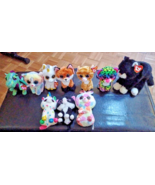 TY Beanie Boos Lot of 10 Stuffed Animal Plush Toys - Dragon, Cats, Fox, ... - $1,098.79 MXN