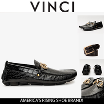The Pisa Black Leather Bit Drive Loafer Men Shoe image 5