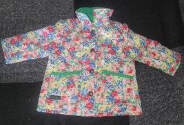 Polo Ralph Lauren Floral Quilted Barn Snap Jacket 9 Months Baby Girl NWOT  - $48.50