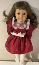 American Girl Doll Pleasant Co Samantha w/ Christmas Story Dress - £38.83 GBP