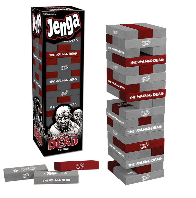 Jenga Walking Dead Edition Board Game Family Free Shipping - $30.00