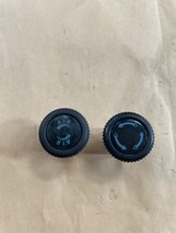 VW Beetle dash Fresh Air Vent Control Knob pair, 1970&#39;s.  Bug, 113 819 661G - $13.37