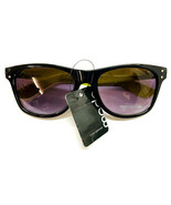 Black with Yellow Arms  Classic Plastic Sunglasses One Pair NWT - £8.25 GBP