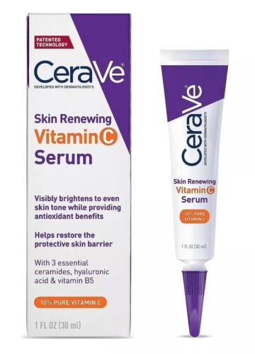 CeraVe Skin Renewing Vitamin C Serum with Hyaluronic Acid - 30ml