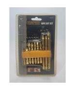 Champlon 10pc Double End Screwdriver Bits Hex Driver 2.5&quot; To 4.5&quot; Shank ... - $11.85