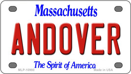 Andover Massachusetts Novelty Mini Metal License Plate Tag - $284.59 MXN