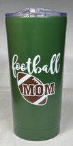 Football Mom Double Wall Stainless Steel Tumbler Travel Mug New - £12.17 GBP