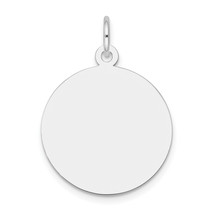 14k Gold Plain .018 Gauge Round Engravable Disc Charm XWM137/18 - £275.89 GBP